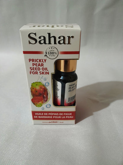 Huile pépins de figue  SAHAR 10 ml  زيت بذور التين الشوكي
