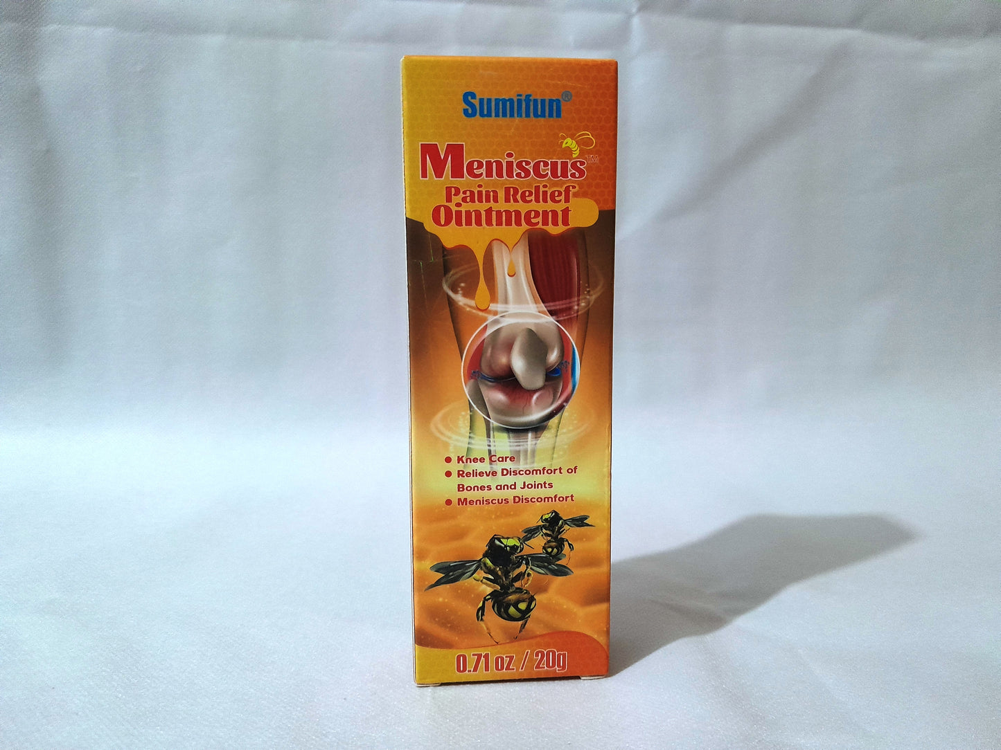 Pommade pour soulager la douleur au ménisque-venin d'abeille مرهم تخفيف آلام الغضروف المفصلي-سم النحل