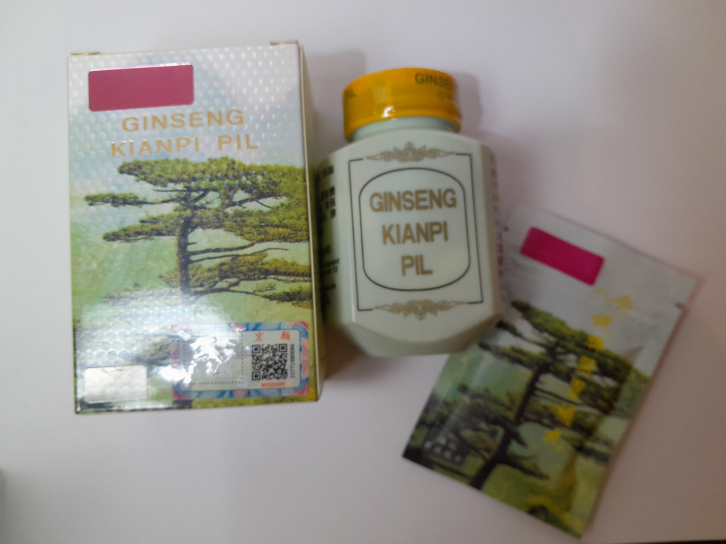 Ginseng KIANPI Pil  حبوب جنسينغ الأصلي